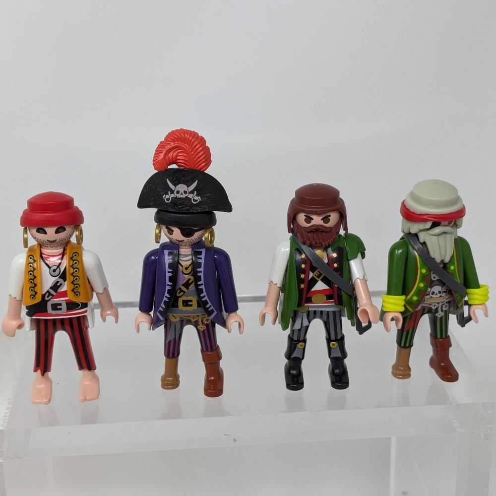 Playmobil Pirates Figures Set of 4